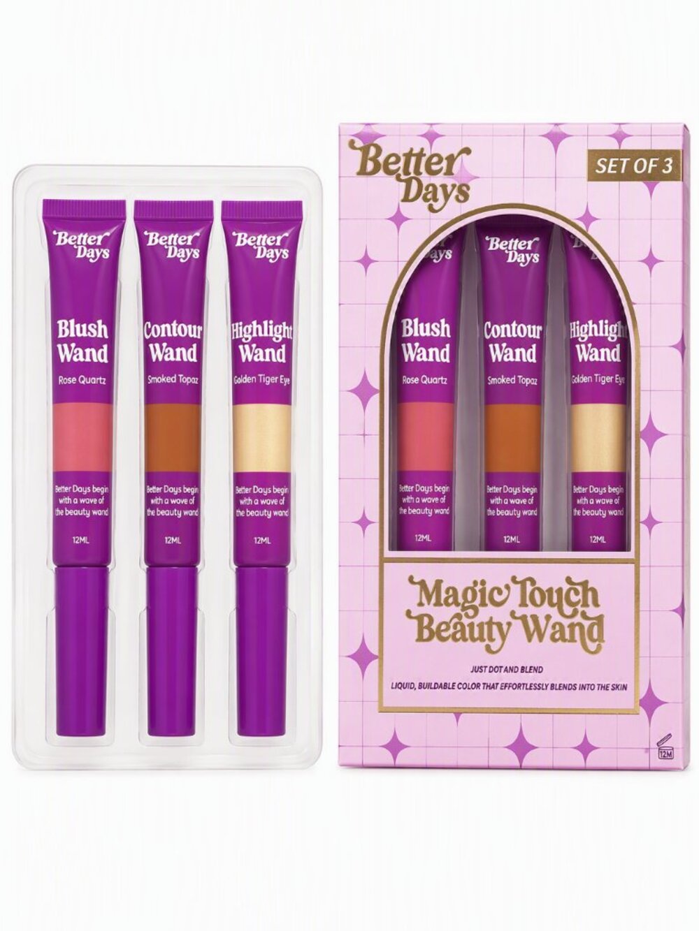 Set of 3 Contour Wand Set